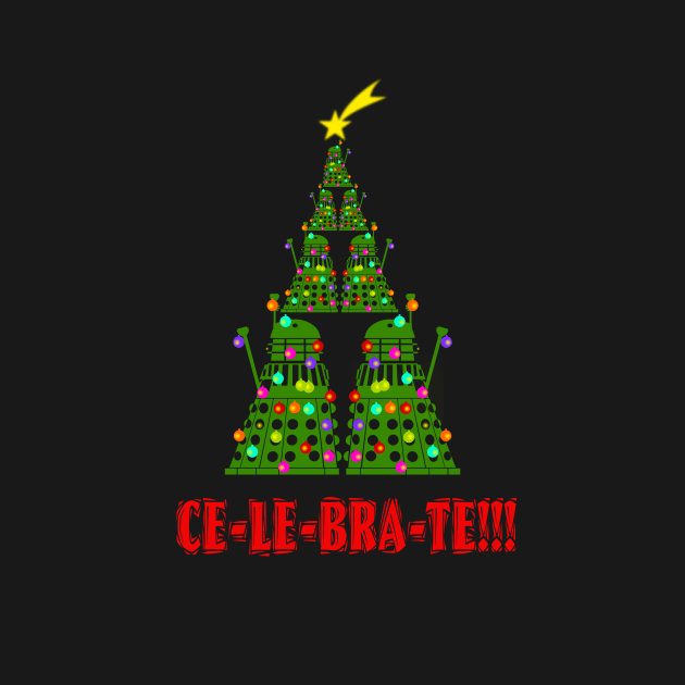 TIME TO CELEBRATE CHRISTMAS by KARMADESIGNER T-SHIRT SHOP