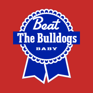 Beat The Bulldogs gameday rivalry (blue) T-Shirt