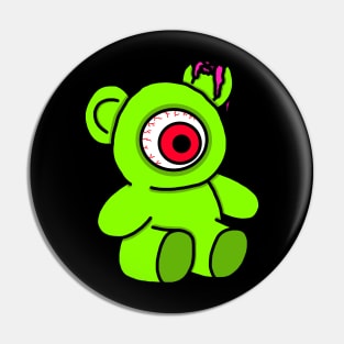 One Eyed Bear Pin