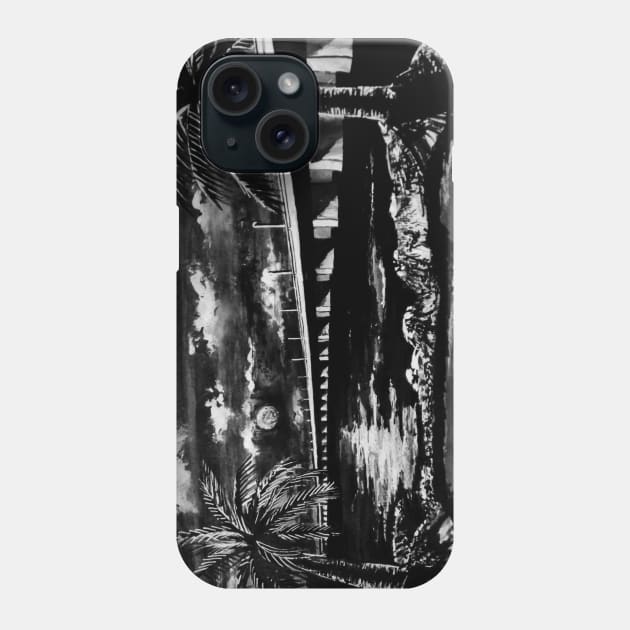 Bridge to the Keys Phone Case by SeanKalleyArt