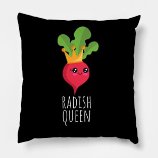 Radish Queen Kawaii Pillow