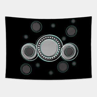 circle abstract Tapestry