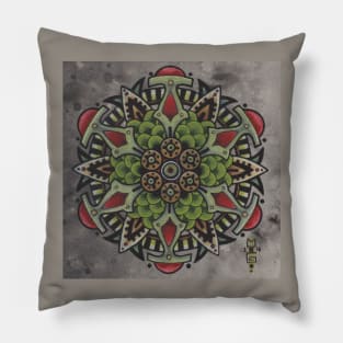 Photosynthesis Mandala Pillow