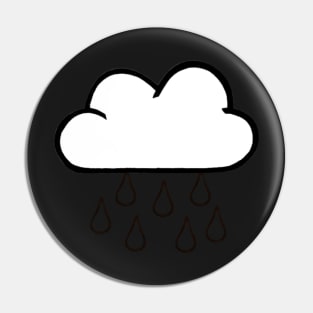 Rainy Cloud Sticker Pack Pin