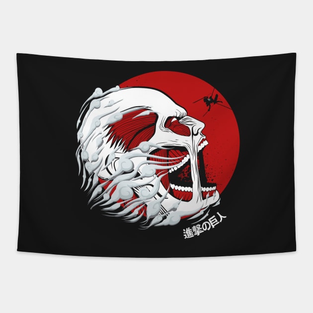 Titan Colossus Tapestry by MeFO