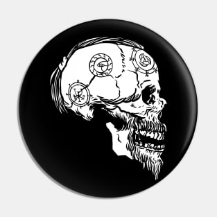 Viking Skull Pin