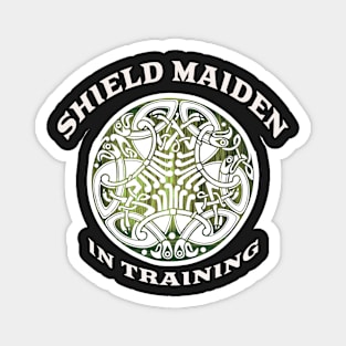 Shield Maiden in Training Magnet