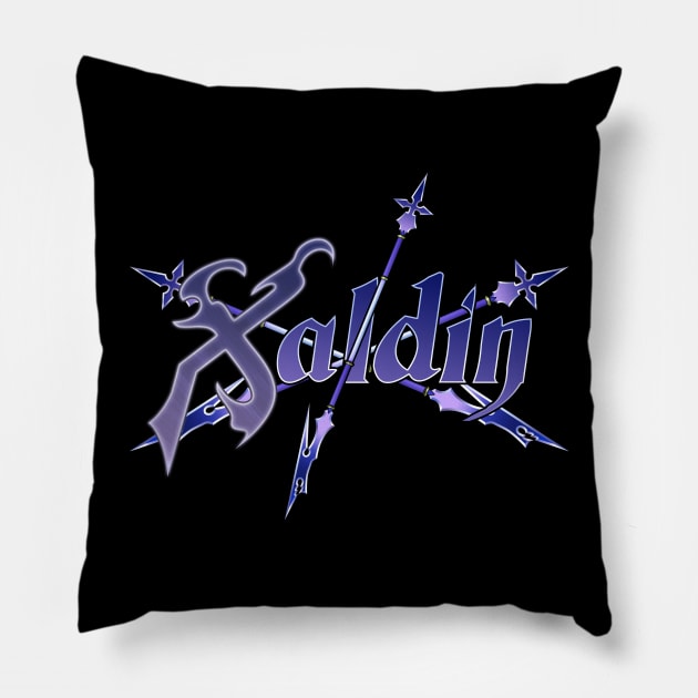 Xaldin Title Pillow by DoctorBadguy