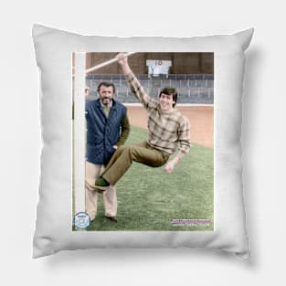 Danny McGrain Pat Bonnar in colour Pillow