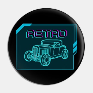 retro car Pin