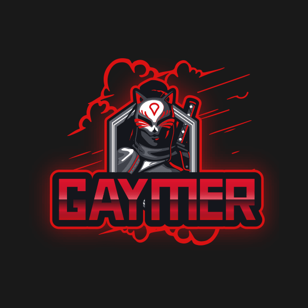 GAYMER gamer t-shirt by BountL