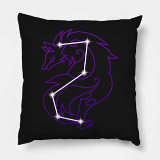 Lupus Minor Constellation Pillow