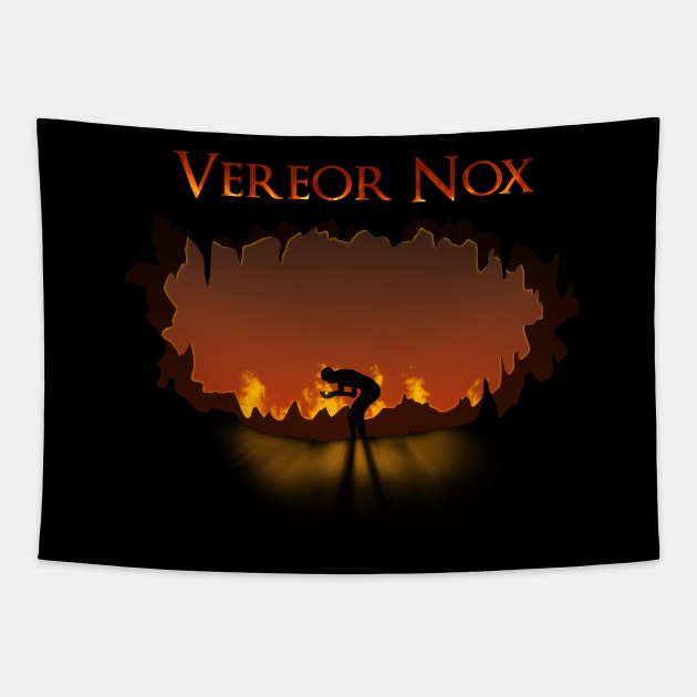 Vereor Nox Tapestry by Manoss