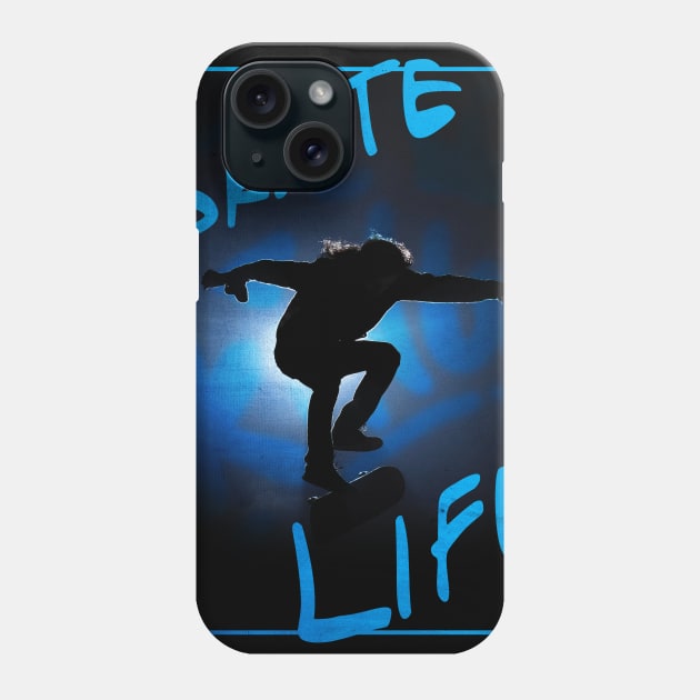 Skate Life - Boy in a skate board Phone Case by RedCrunch