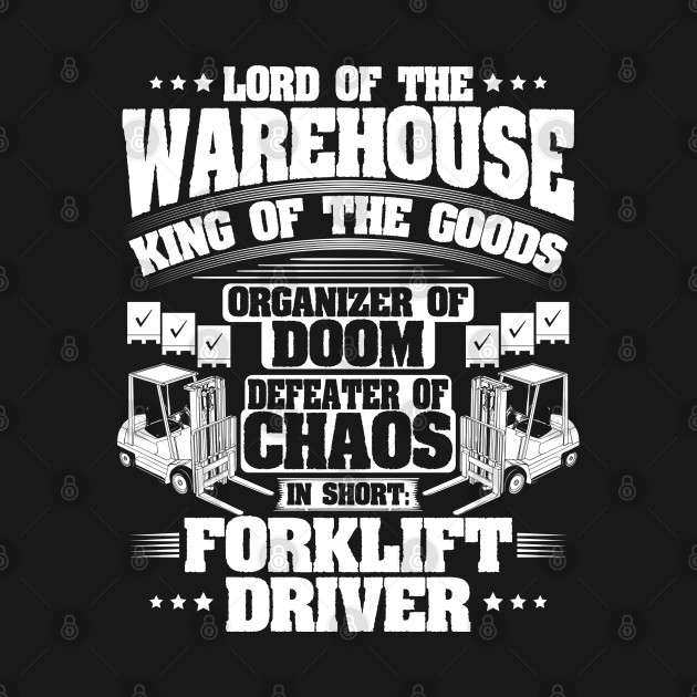 Forklift Driver/Forklift Operator/Forklifter/Gift by Krautshirts