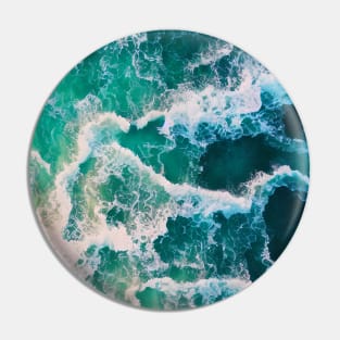 Beautiful ocean waves artwork Pin