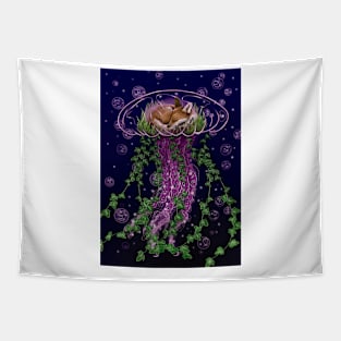 Sleeping fox Tapestry