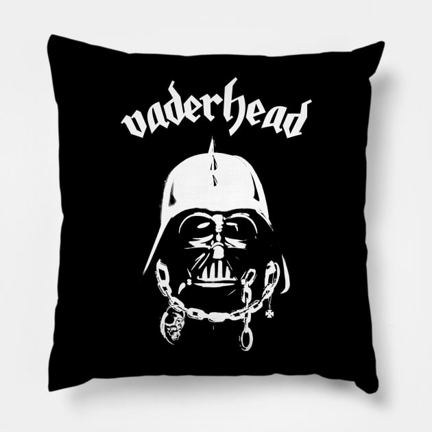 Vaderhead Pillow by mrspaceman