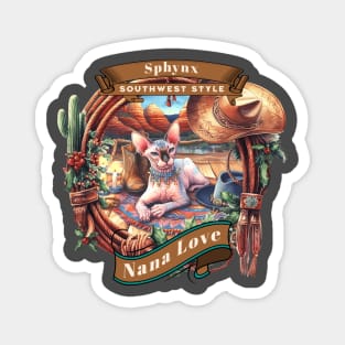 Sedona Cat Southwest Style Nana Love 57S Magnet