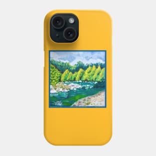 White Lick Creek At Talon Stream Park Phone Case