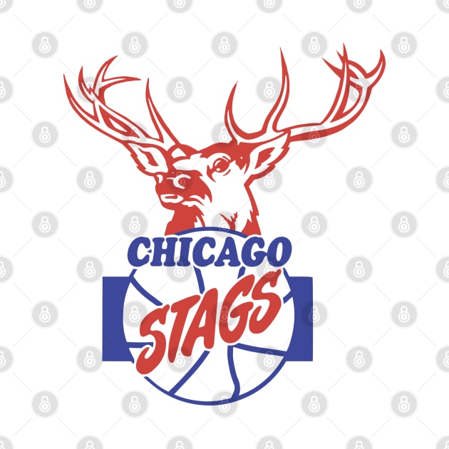 Vintage Chicago Stags Basketball 1946 by LocalZonly