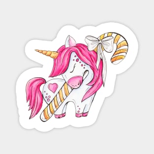 Unicorn T-shirt Magnet