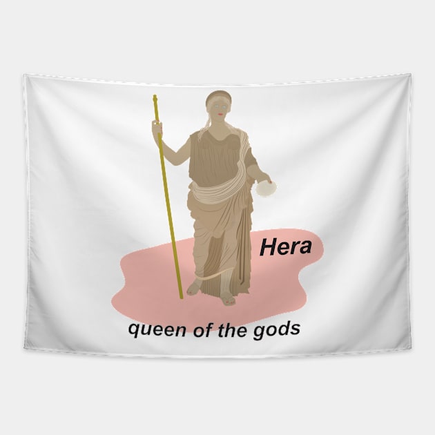 Hera, queen of the gods Tapestry by GiCapgraphics