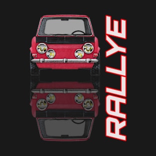 Geo3Doodles Simca Rallye (Script) Doodle T-Shirt