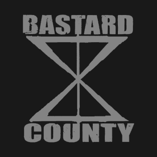 Bastard County (dark grey logo) T-Shirt