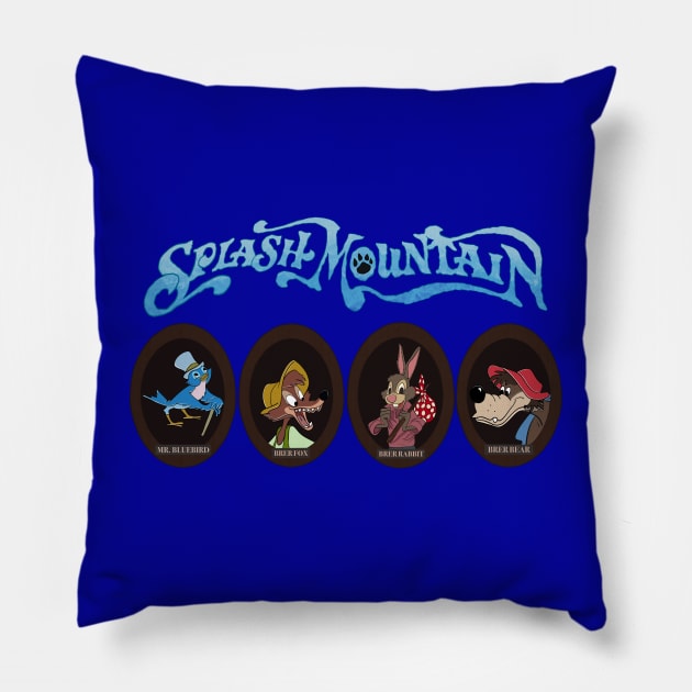 Splash Mountain Pillow by Polynesian Vibes