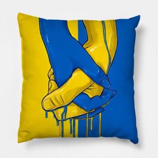 United with Ukraine Pillow