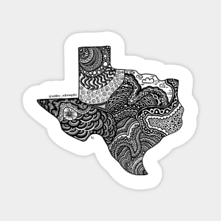 Zen Texas Magnet