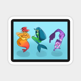 Mermaid Sisters Magnet