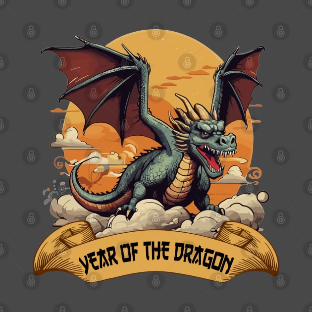 2024 - Chinese Year of the Dragon by Blended Designs