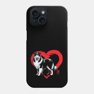 I Love My Collie - I Love my dog - Family dog Phone Case