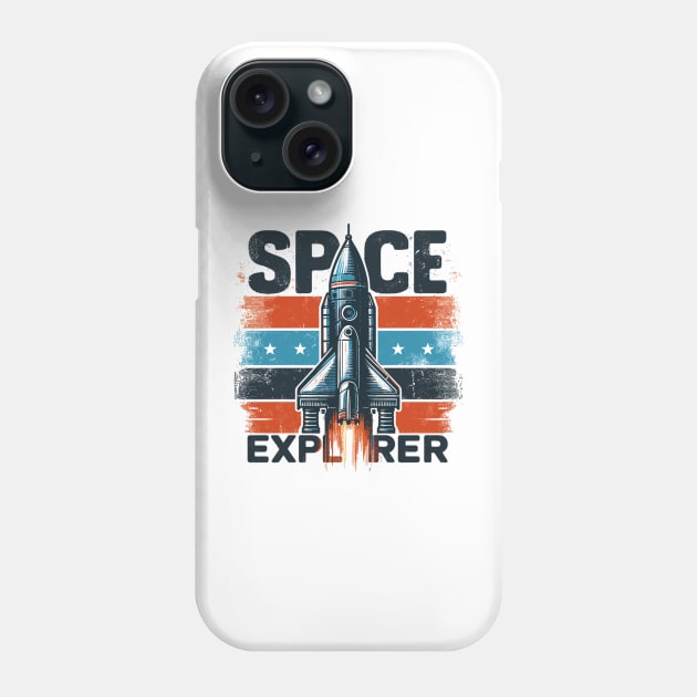 Space Explorer Phone Case by Vehicles-Art