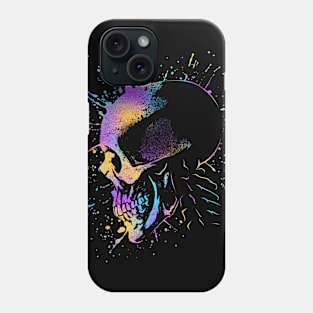 Artistic Colorful Skull Phone Case