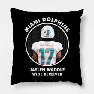 JAYLEN WADDLE - WR - MIAMI DOLPHINS Pillow