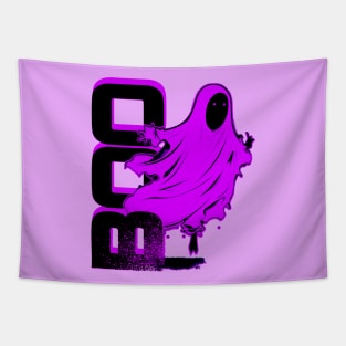 Ghost Of Disapproval - Purple Clean Dark typo Tapestry