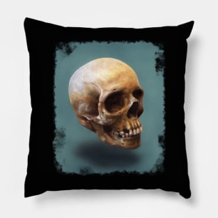Floating Skull Pillow