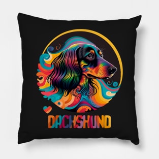 Love Dachshund Pillow