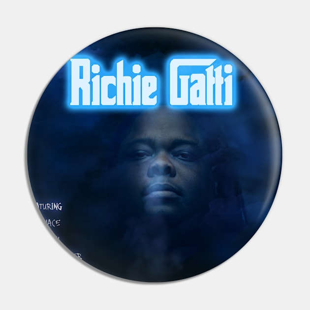 The Gatti Boi Effect Richie Gatti tee Pin by Art Of Lunatik