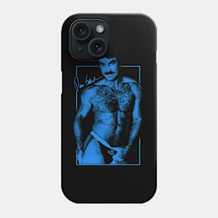 Funny Tom Selleck Blue Phone Case