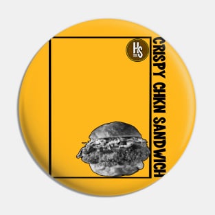 Crispy chicken sandwiches Pin