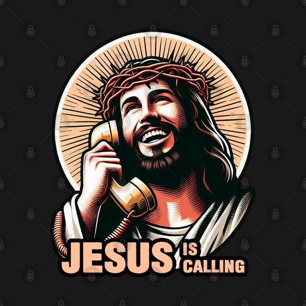 Jesus Is Calling by Plushism