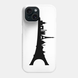 Paris Eiffel Tower Skyline Travel Tourism Phone Case