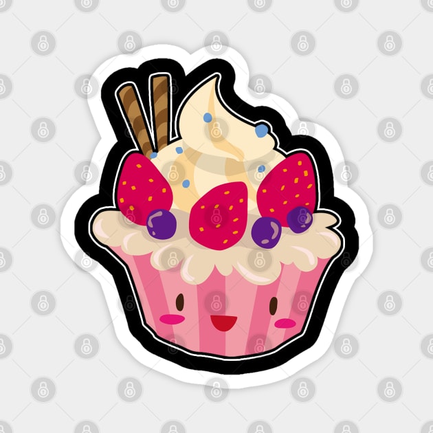 Funny Strawberry Shortcake Magnet by besttee