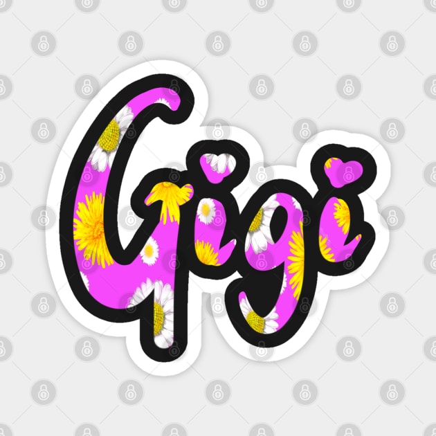 Gigi personalized custom name gifts for Gigi Magnet by Artonmytee