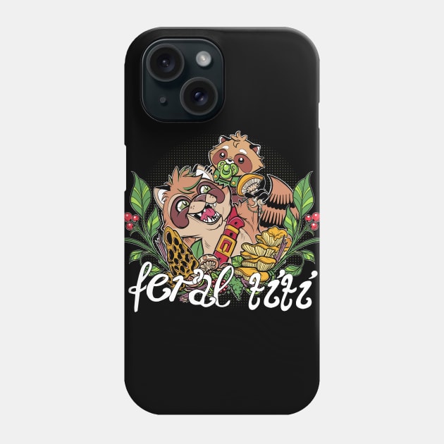 Feral titi Phone Case by InkyMcStapleface