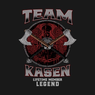 Kasen Name - Lifetime Member Legend - Viking T-Shirt